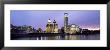 Buildings Lit Up At Night, Swissotel Krasnye Holmy Hotel, Moskva River, Moscow, Russia by Panoramic Images Limited Edition Print