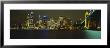 Sydney Harbor Bridge Lit Up At Night, Sydney, New South Wales, Australia by Panoramic Images Limited Edition Print
