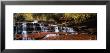 Waterfall In A Forest, North Creek, Zion National Park, Utah, Usa by Panoramic Images Limited Edition Pricing Art Print