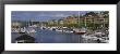 Boats At A Harbor, Strandvagen, Stockholm, Sweden by Panoramic Images Limited Edition Pricing Art Print