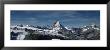 Snow On Mountains, Matterhorn, Valais, Switzerland by Panoramic Images Limited Edition Print