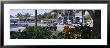 Golf Carts And Cars Parked On A Street, Boca Grande, Gasparilla Island, Florida, Usa by Panoramic Images Limited Edition Print