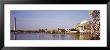 Tourists Outside The Memorial, Washington Monument And Jefferson Memorial, Washington D.C., Usa by Panoramic Images Limited Edition Print