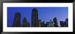 Buildings At Dusk, Dallas, Texas, Usa by Panoramic Images Limited Edition Print