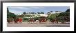 Horse Carts Outside A Building, Mackinac Island, Mackinac County, Michigan, Usa by Panoramic Images Limited Edition Print