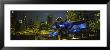 Buildings Lit Up At Night, Pritzker Pavilion, Millennium Park, Chicago, Illinois, Usa by Panoramic Images Limited Edition Print