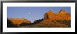 Moon Over Red Rocks, Sedona, Arizona, Usa by Panoramic Images Limited Edition Pricing Art Print