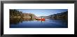 Family Canoeing On A Lake, Stone Lagoon, California, Usa by Panoramic Images Limited Edition Print