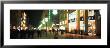 Buildings Lit Up At Night, Munich, Germany by Panoramic Images Limited Edition Print