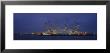 Dome Lit Up At Dusk, Millennium Dome, Greenwich, London, England by Panoramic Images Limited Edition Print