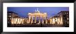 Brandenburg Gate, Berlin, Germany by Panoramic Images Limited Edition Pricing Art Print