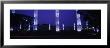 Light Sculptures Lit Up At Night, Lax Airport, Los Angeles, California, Usa by Panoramic Images Limited Edition Pricing Art Print