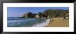Rock Formations On The Beach, Zipolite Beach, Puerto Angel, Oaxaca, Mexico by Panoramic Images Limited Edition Print
