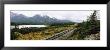 Railroad Track Passing Through A Landscape, Yukon Railroad, Summit Lake, White Pass, Alaska, Usa by Panoramic Images Limited Edition Pricing Art Print