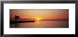 Sunrise Over A Lake, Lake Michigan, Chicago, Illinois, Usa by Panoramic Images Limited Edition Pricing Art Print