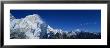 Mountains Covered With Snow, Himalaya Mountains, Khumba Region, Nepal by Panoramic Images Limited Edition Pricing Art Print