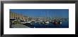 Sailboats At A Harbor, Barcelona, Catalonia, Spain by Panoramic Images Limited Edition Print