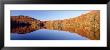 Fall Mirror Image Reflections, White Mountains National Forest, New Hampshire, Usa by Panoramic Images Limited Edition Pricing Art Print