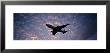 Boeing 747 Airplane In Flight Against Evening Clouds by Panoramic Images Limited Edition Print
