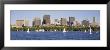 Panoramic View Of An Urban Skyline By The Shore, Boston, Massachusetts, Usa by Panoramic Images Limited Edition Print