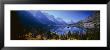 Mountains Reflected In Lake, Glacier National Park, Montana, Usa by Panoramic Images Limited Edition Pricing Art Print