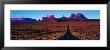 Route 163, Monument Valley, Tribal Park, Utah, Usa by Panoramic Images Limited Edition Pricing Art Print