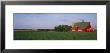 Red Barn, Kankakee, Illinois, Usa by Panoramic Images Limited Edition Print