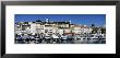 Boats Moored At A Harbor, Cannes, French Riviera, France by Panoramic Images Limited Edition Print
