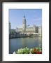 Alsterfleet And Town Hall, Hamburg, Germany, Europe by Hans Peter Merten Limited Edition Print