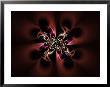 Abstract Fractal Design On Dark Background by Albert Klein Limited Edition Pricing Art Print