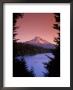 Canoeing On Lost Lake In The Mt Hood National Forest, Oregon, Usa by Janis Miglavs Limited Edition Print