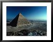 Pyramid Of Chephren From Top Of Pyramid Of Mycerinus Giza, Egypt by John Borthwick Limited Edition Pricing Art Print
