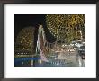 Rollercoaster And Fun Fair Amusement Park At Night, Minato Mirai, Yokohama, Japan by Christian Kober Limited Edition Pricing Art Print