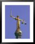 The Scales Of Justice Above The Old Bailey Law Courts, Inns Of Court, London, England, Uk by Walter Rawlings Limited Edition Print