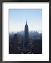 The Empire State Building And Manhattan Skyline, New York City, New York, Usa by Amanda Hall Limited Edition Pricing Art Print