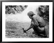 An Offering At The Waterfall, Nambe Indian by Edward S. Curtis Limited Edition Print