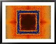 Orange And Blue Fractal Design by Albert Klein Limited Edition Pricing Art Print