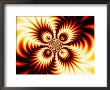 Abstract Red, Black And Yellow Design by Albert Klein Limited Edition Pricing Art Print