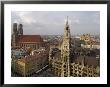 Neues Rathaus And Marienplatz From The Tower Of Peterskirche, Munich, Germany by Gary Cook Limited Edition Print