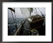 Sailing In Stormy Weather, Ticondergoa Race by Michael Brown Limited Edition Print