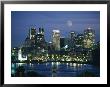 Moonrise Over The Montreal Skyline by Richard Nowitz Limited Edition Print