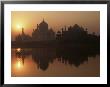 Sunset Reflects Off The Taj Mahal, India by Claudia Adams Limited Edition Pricing Art Print