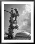 Workman Standing On Machinery At Natural Gas Plant by Thomas D. Mcavoy Limited Edition Print