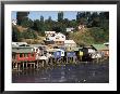 Palafitos, Castro, Chiloe Island, Chile, South America by Ken Gillham Limited Edition Print