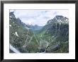 Route From Andalsnes To Geiranger, Trollstigen Road, Western Fiordlands, Norway, Scandinavia by Tony Waltham Limited Edition Print