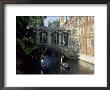 Tourists Pole Boats Called Punts Under The Bridge Of Sighs On The Cam, Cambridge, England by Taylor S. Kennedy Limited Edition Print