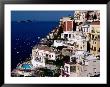 House Terraced Into Amalfi Coastline, Positano, Italy by Dallas Stribley Limited Edition Print