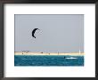 Kite Surfing At Santa Maria On The Island Of Sal (Salt), Cape Verde Islands, Africa by R H Productions Limited Edition Pricing Art Print