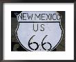 Route 66 Highway Sign, Grants, New Mexico, Usa by John Neubauer Limited Edition Print