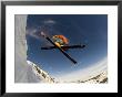 Skier Jumping Into Puma Bowl From Pinyon Ridge, Utah, Usa by Mike Tittel Limited Edition Pricing Art Print